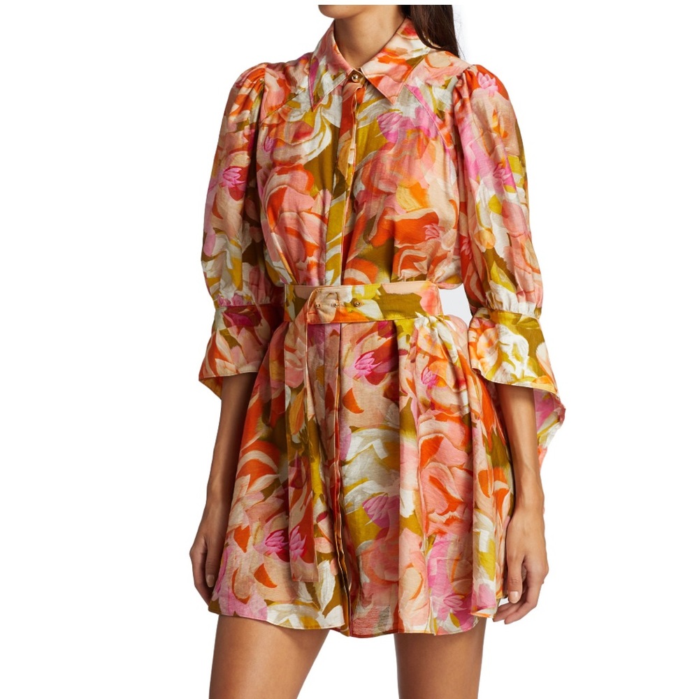 Acler Hendrix Floral Minidress - Picture 3 of 7